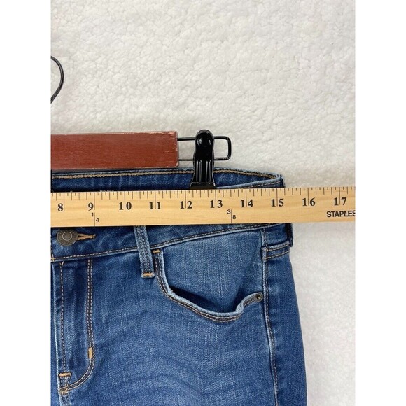 Old Navy Kicker Bootcut Jeans Women’s Size 6 Long Blue Mid Rise Medium Wash - Picture 2 of 7